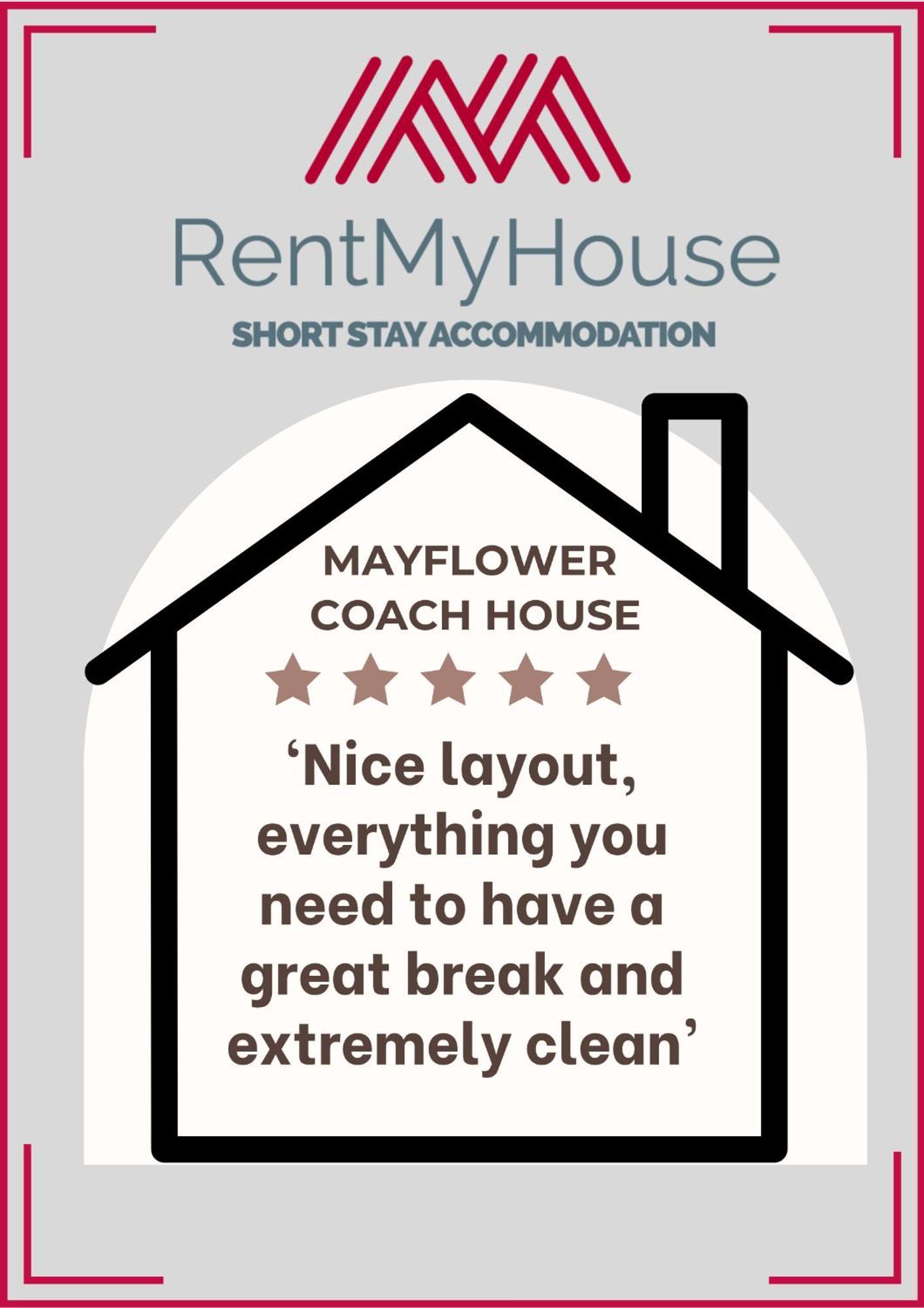 Hereford - Mayflower Coach House, Modern 2 Bedroom Property With Parking, Located South Of Hereford City, Suitable For Small Family, Couple Or Contractors - Sleeps Up To 5 Guests - Hosted By Rentmyhouse Eksteriør bilde